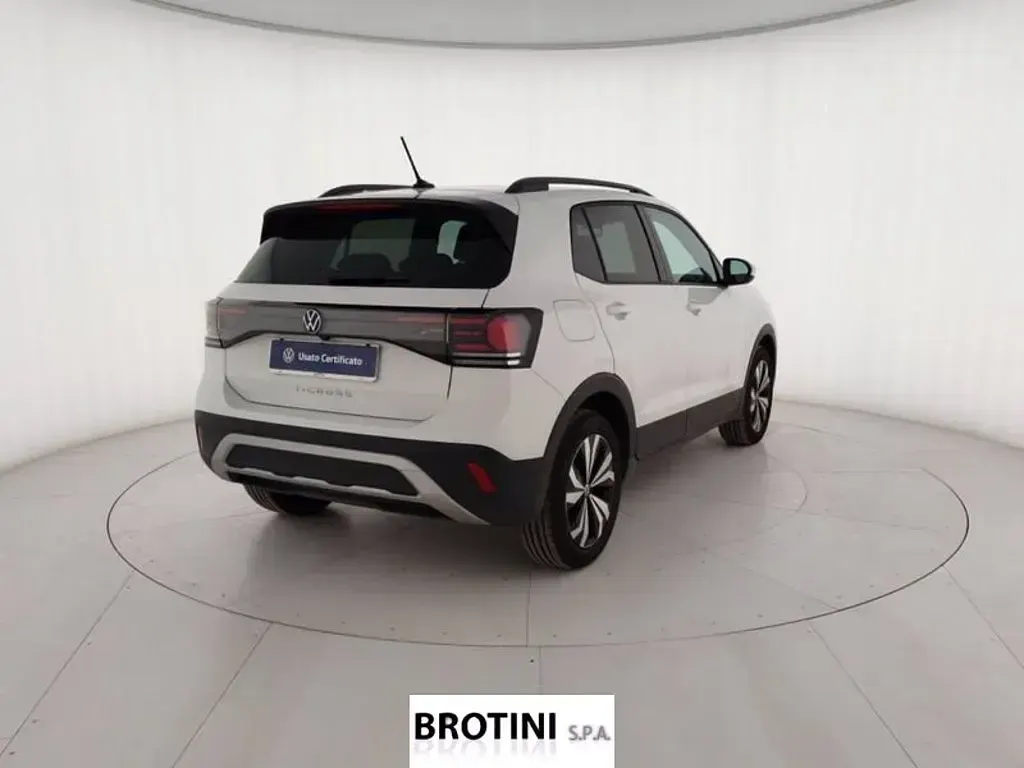 Usata VW T-Cross Edition 95 CV (69 kW) 2024 Bianco pastello SUV