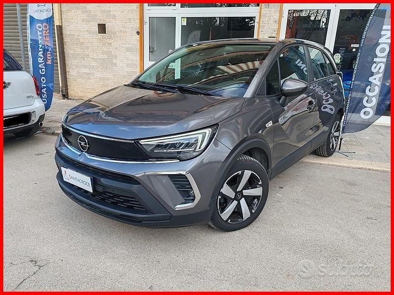 Usata Opel Crossland X Ultimate 110 CV (80 kW) 2021 Grigio SUV