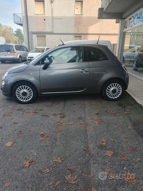 Usata Fiat 500 Lounge 69 CV (50 kW) 2013 Grigio Berlina
