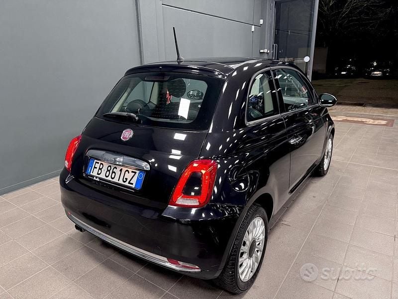Usata Fiat 500 Lounge 69 CV (50 kW) 2016 Nero Berlina