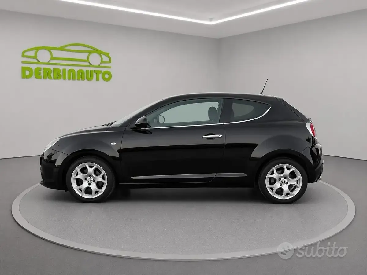 Usata Alfa Romeo MiTo Progression 120 CV (88 kW) 2010 Nero Utilitaria