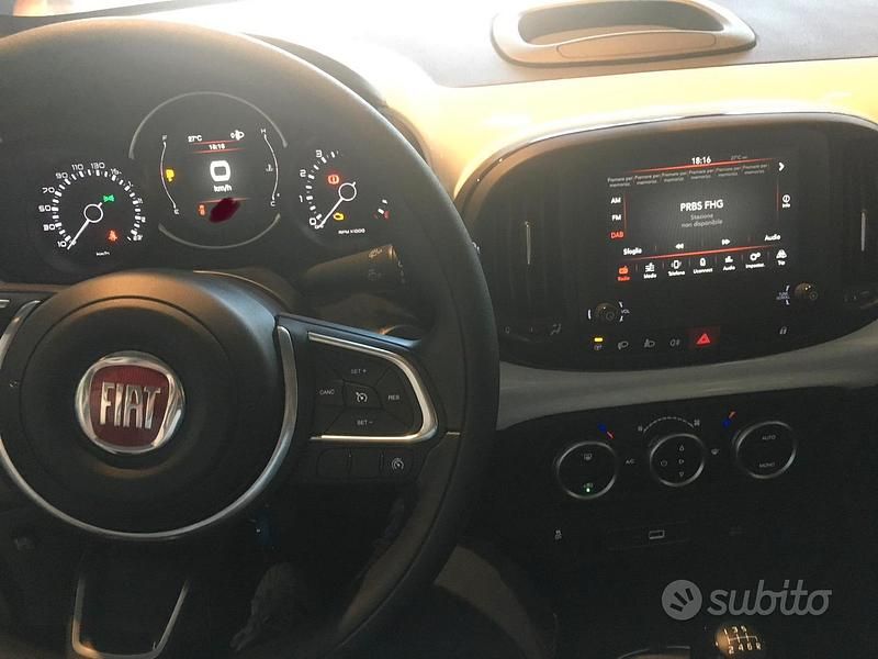 Usata Fiat 500L Cross 95 CV (69 kW) 2019 Bianco Monovolume