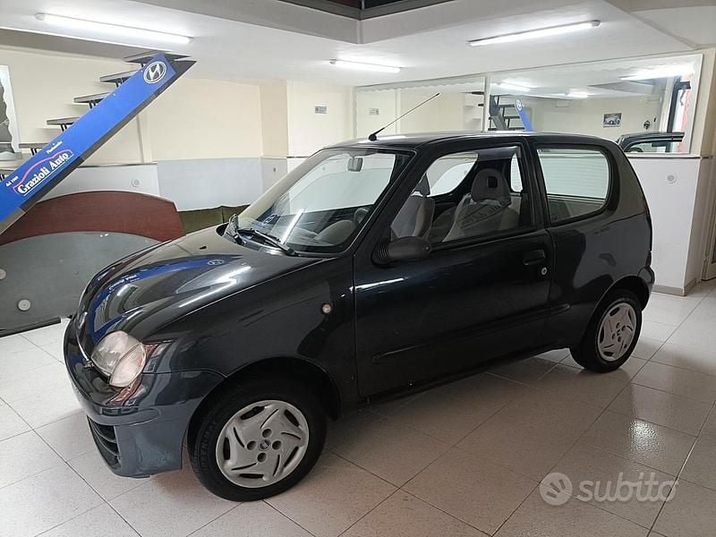 Usata Fiat Seicento Classica 54 CV (39 kW) 2005 Nero Utilitaria