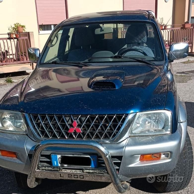 Usata Mitsubishi L200 2003 Blu Pick-up
