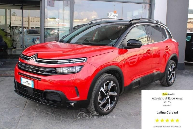Usata Citroën C5 Aircross Shine 131 CV (96 kW) 2021 Rosso SUV