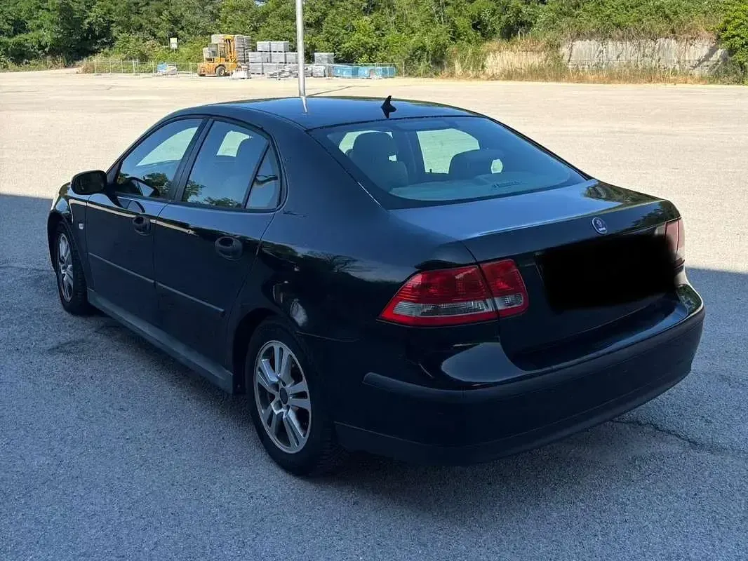 Usata Saab 9-3 Linear 150 CV (110 kW) 2006 Nero Berlina