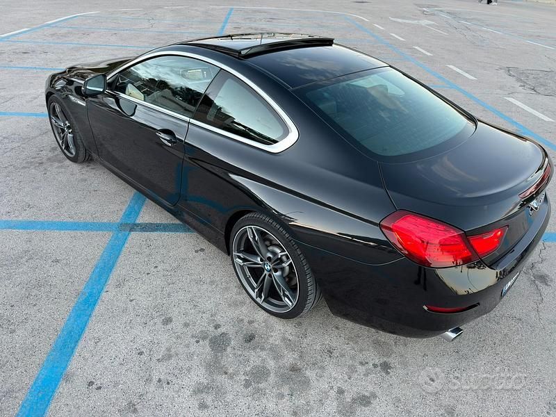 Usata BMW 640 Luxury Line 313 CV (230 kW) 2015 Nero Coupé
