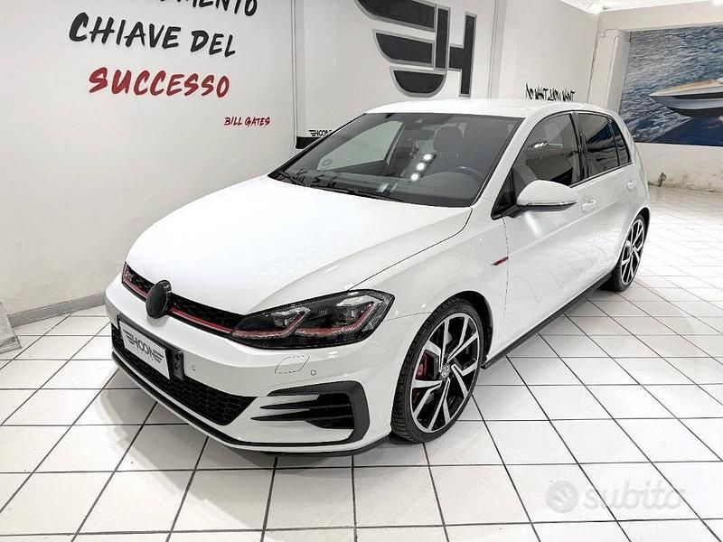 Usata VW Golf VII GTI 245 CV (180 kW) 2019 Bianco Berlina
