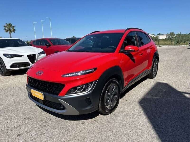 Rosso Usata 2022 Hyundai Kona SUV | 19.900 € (Buon prezzo) - Immagine 1/4