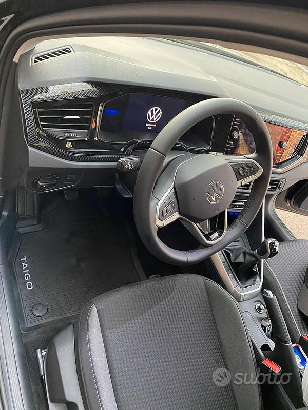 Usata VW Taigo Life 95 CV (69 kW) 2023 Nero SUV