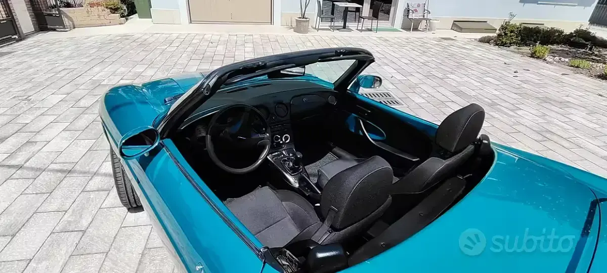 Usata Fiat Barchetta 131 CV (96 kW) 1999 Bluazzurro Cabrio