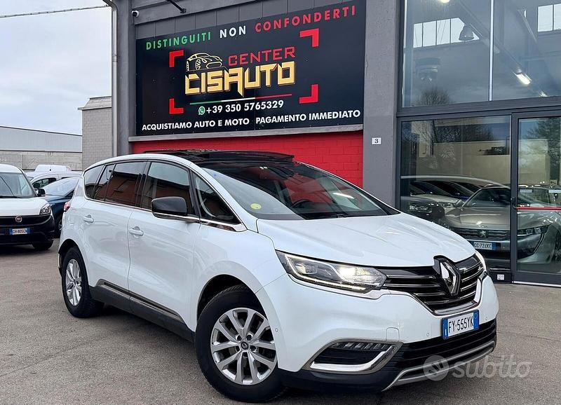 Usata Renault Espace Initiale Paris 200 CV (147 kW) 2019 Bianco Monovolume