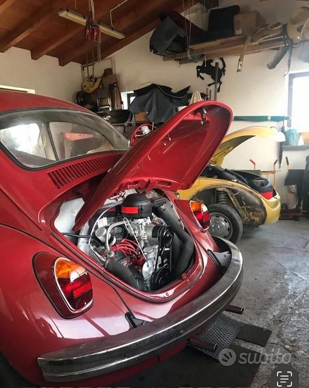 Usata VW Beetle 1960 Rosso Utilitaria
