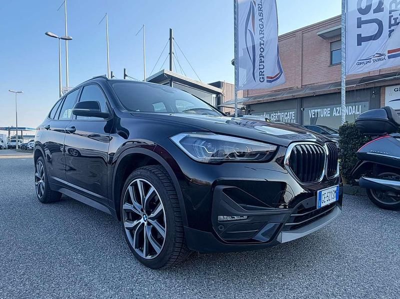 Usata BMW X1 Advantage 150 CV (110 kW) 2021 Nero SUV