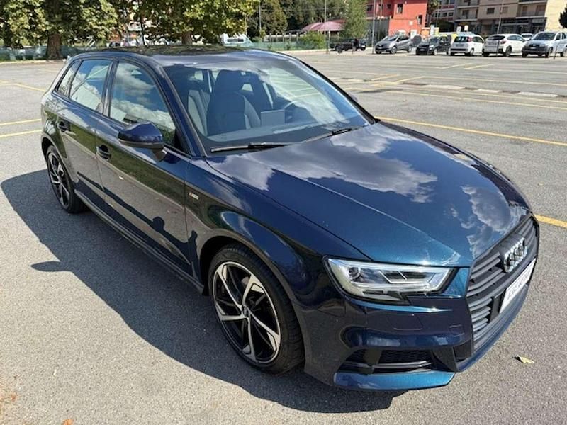 Usata Audi A3 S-Line 116 CV (85 kW) 2019 Blu/azzurro Berlina