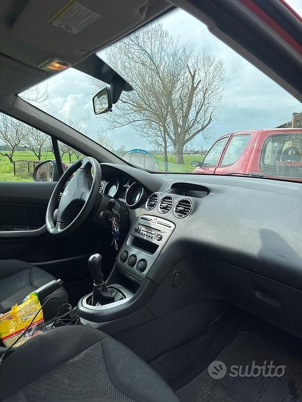 Usata Peugeot 308 2009 Rosso Berlina