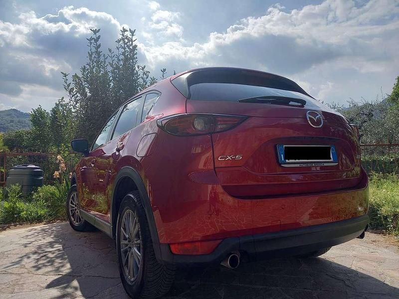 Usata Mazda CX-5 Evolve 150 CV (110 kW) 2018 Rosso SUV