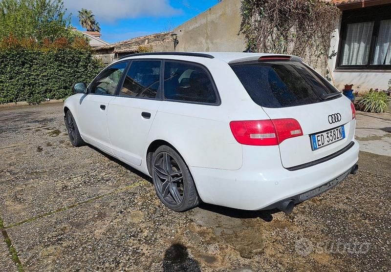 Usata Audi A6 S-Line 239 CV (175 kW) 2010 Bianco Station wagon