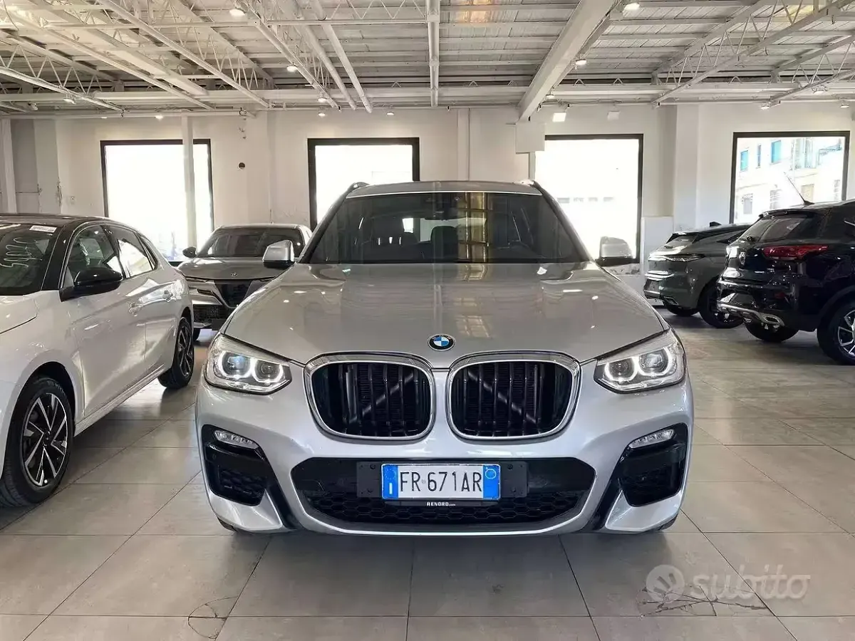 Usata BMW X3 M Sport 265 CV (194 kW) 2018 Grigio argento SUV