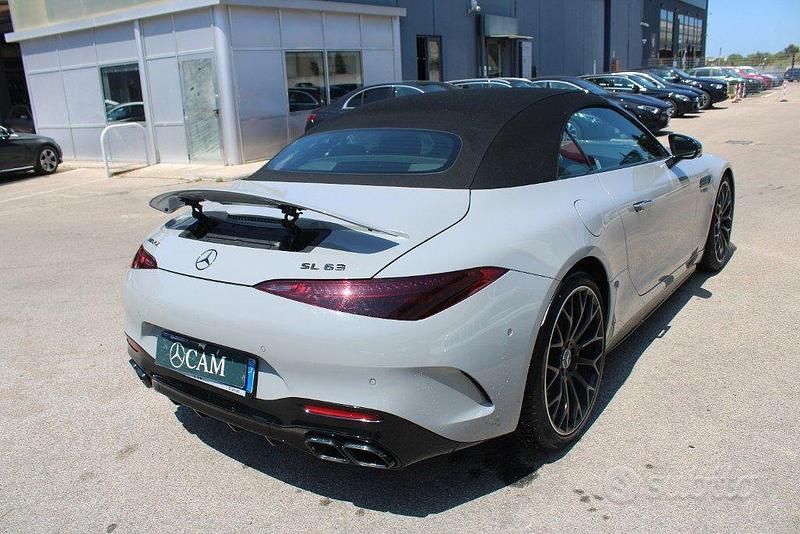 Usata Mercedes SL63 AMG Premium Plus 585 CV (430 kW) 2023 Grigio Cabrio