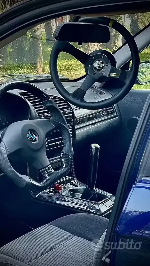 Usata BMW 318 90 CV (66 kW) 1997 Blu Berlina