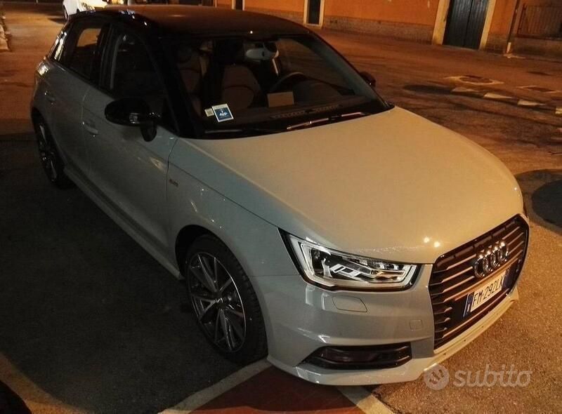 Usata Audi A1 Sport 82 CV (60 kW) 2017 Grigio Utilitaria