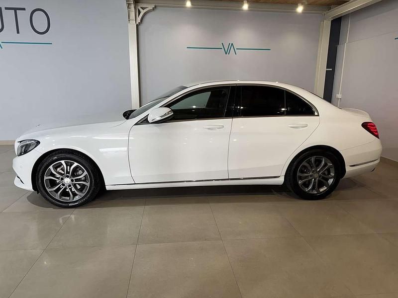 Usata Mercedes C180 156 CV (114 kW) 2014 Bianco Berlina