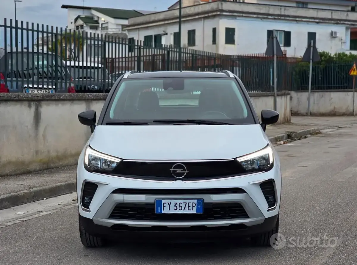Usata Opel Crossland X 102 CV (75 kW) 2020 Bianco SUV