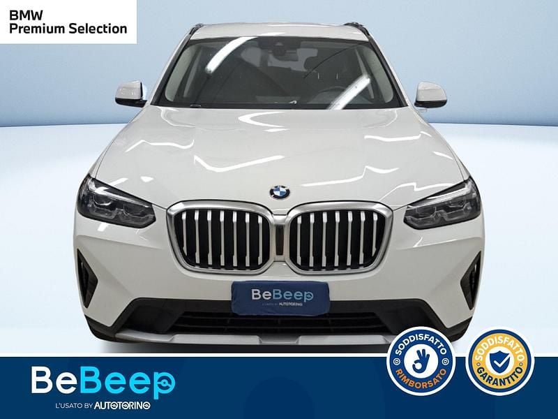 Usata BMW X3 190 CV (139 kW) 2022 Bianco pastello SUV
