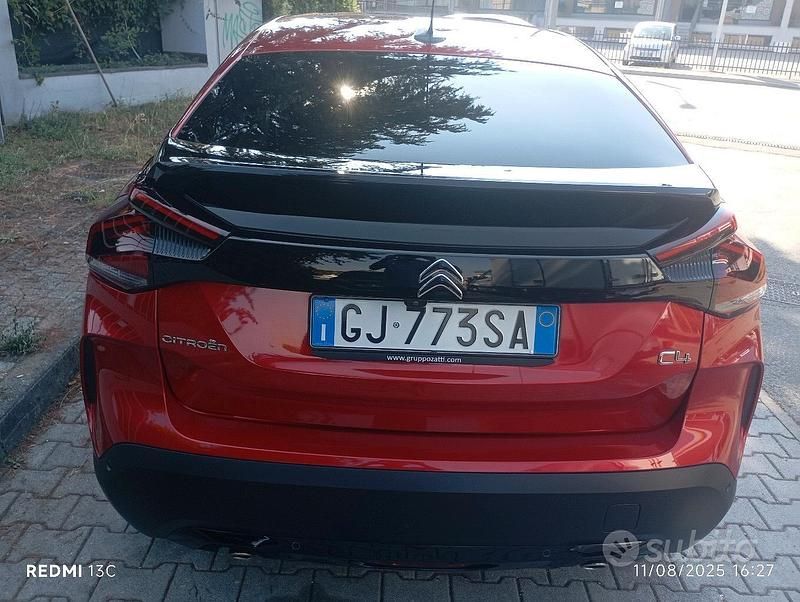 Usata Citroën C4 131 CV (96 kW) 2022 Rosso Berlina