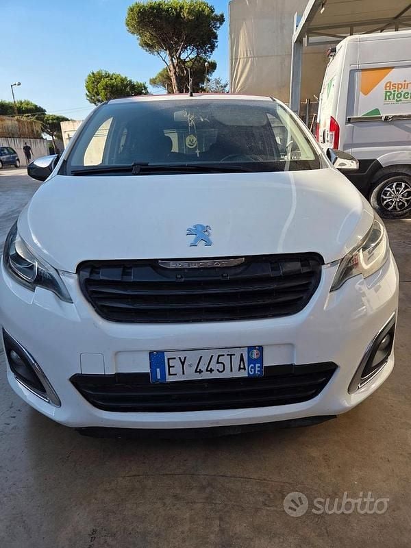 Usata Peugeot 108 82 CV (60 kW) 2015 Bianco Utilitaria