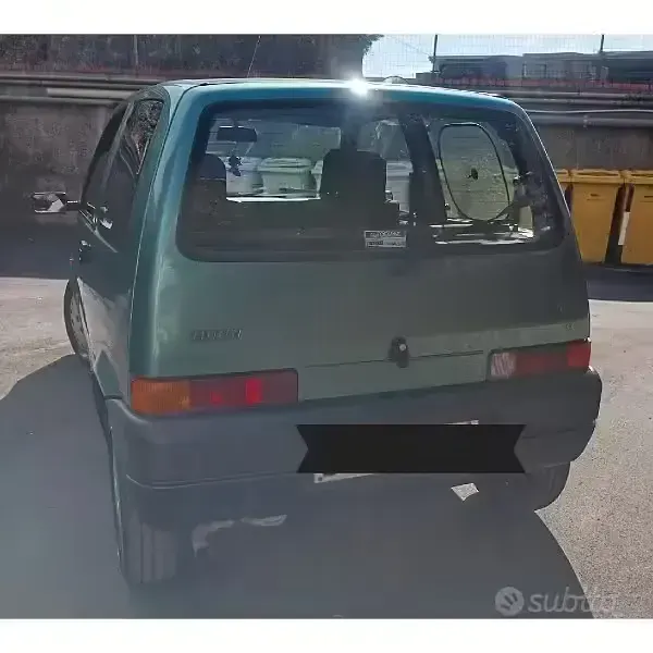 Second-hand Fiat Cinquecento 39 CP (28 kW) 1993 Verde Hatchback