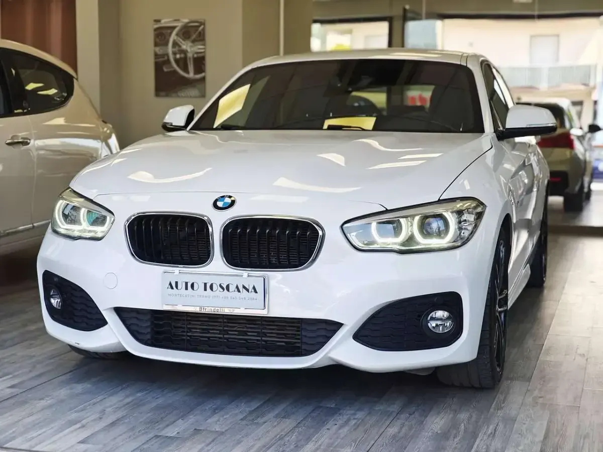 Usata BMW 116 M Sport 116 CV (85 kW) 2018 Bianco Utilitaria