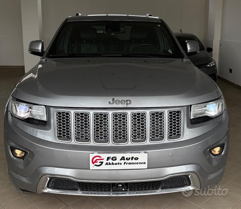 Usata Jeep Grand Cherokee Overland 250 CV (183 kW) 2015 Grigio SUV