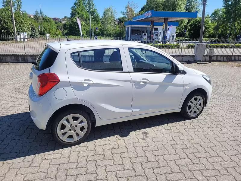 Usata Opel Karl Cosmo 75 CV (55 kW) 2015 Bianco Utilitaria