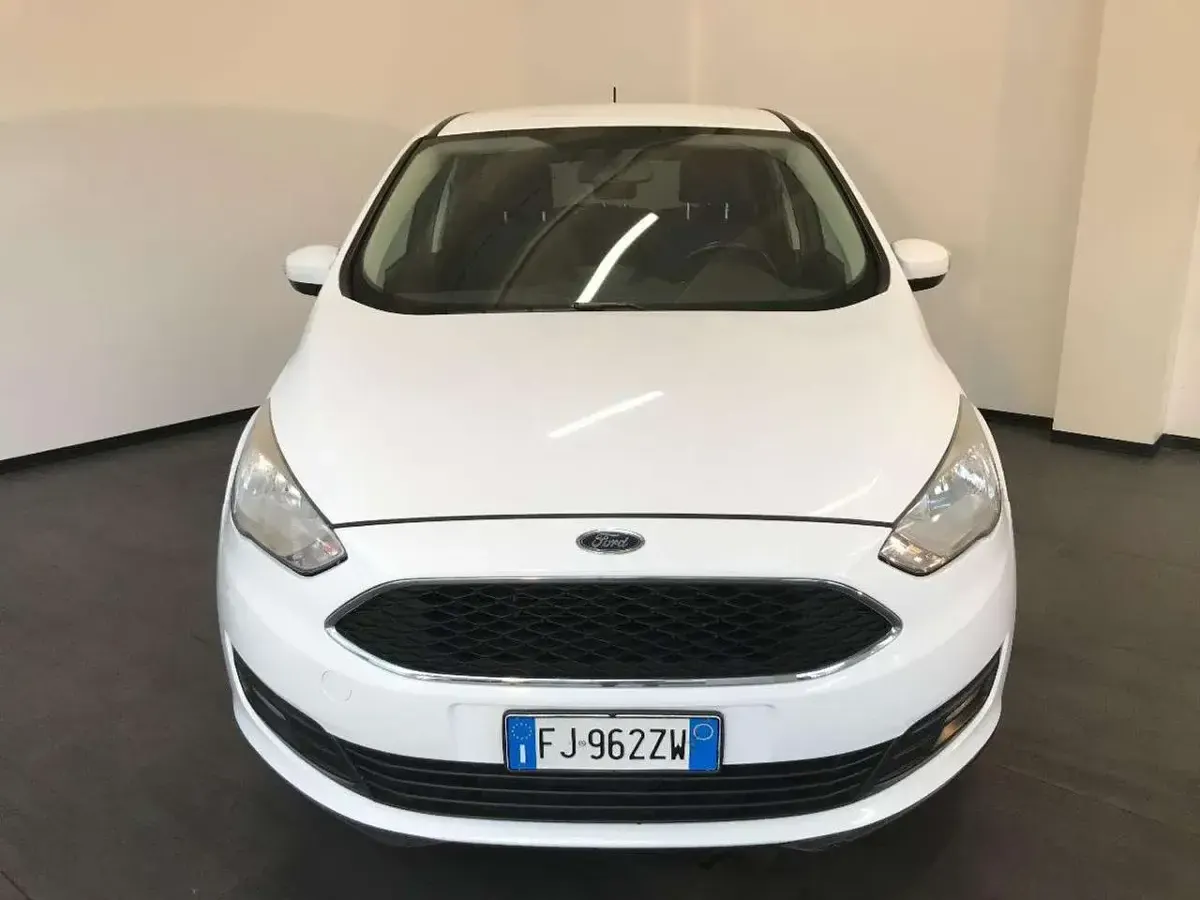 Usata Ford C-MAX Business Edition 120 CV (88 kW) 2017 Bianco Monovolume