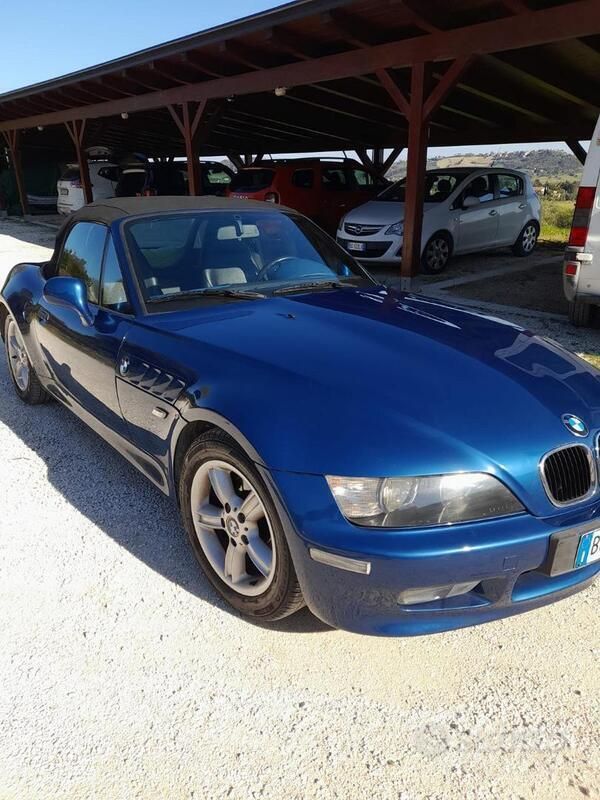 Usata BMW Z3 118 CV (86 kW) 1999 Blu Cabrio
