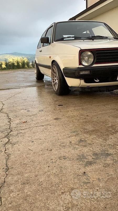 Usata VW Golf II GTI 1987 Bianco Utilitaria