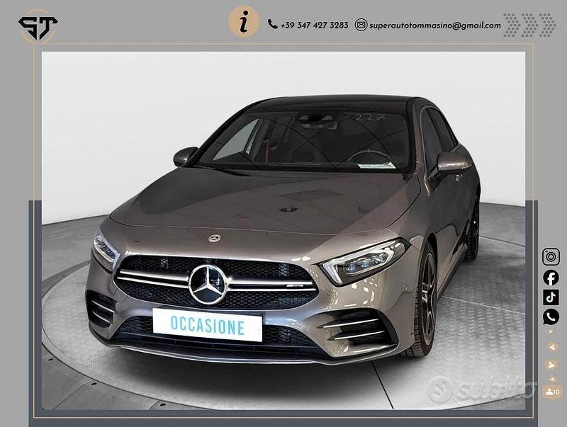 Grigio Usata 2023 Mercedes A35 AMG Premium Tre volumi | 39.990 € (Buon prezzo) - Immagine 1/3