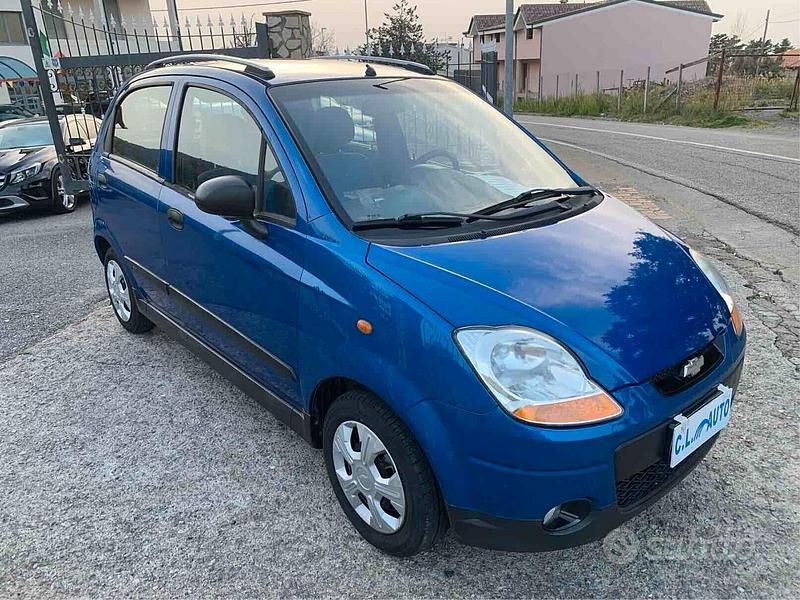 Usata Chevrolet Matiz 51 CV (37 kW) 2009 Blu Utilitaria