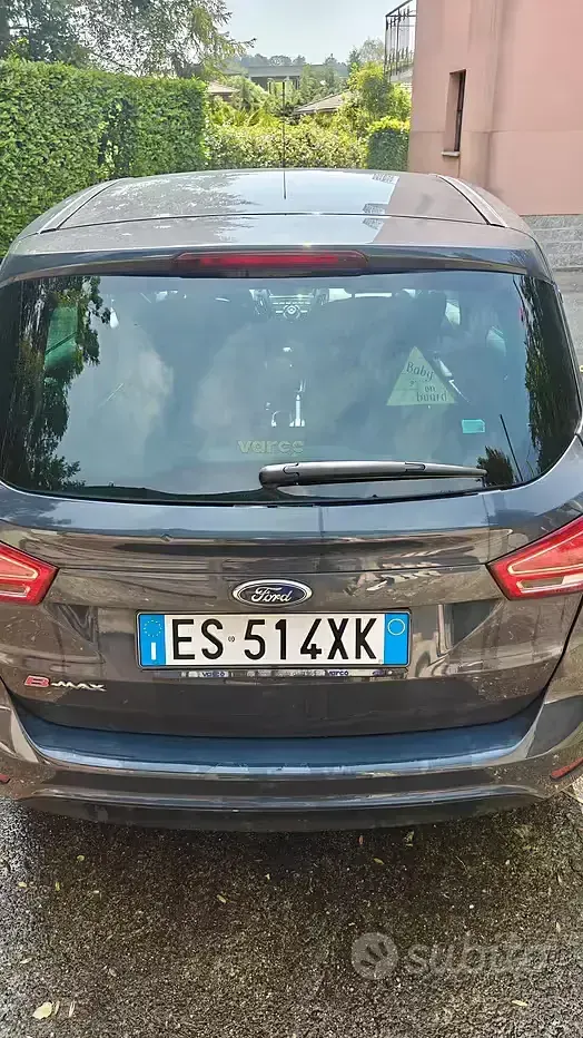 Usata Ford B-MAX 90 CV (66 kW) 2013 Grigio Monovolume
