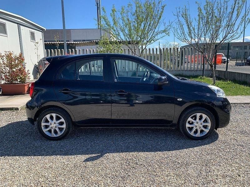 Usata Nissan Micra Visia 80 CV (58 kW) 2015 Nero Utilitaria