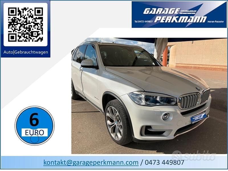 Usata BMW X5 Luxury Line 258 CV (189 kW) 2014 Bianco SUV