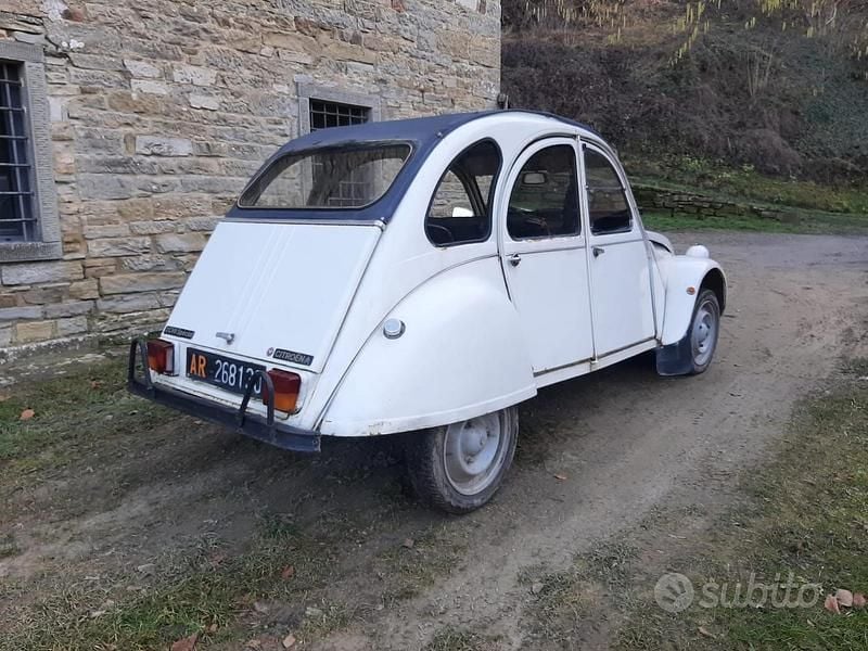 Usata Citroën 2CV 1982 Bianco Berlina