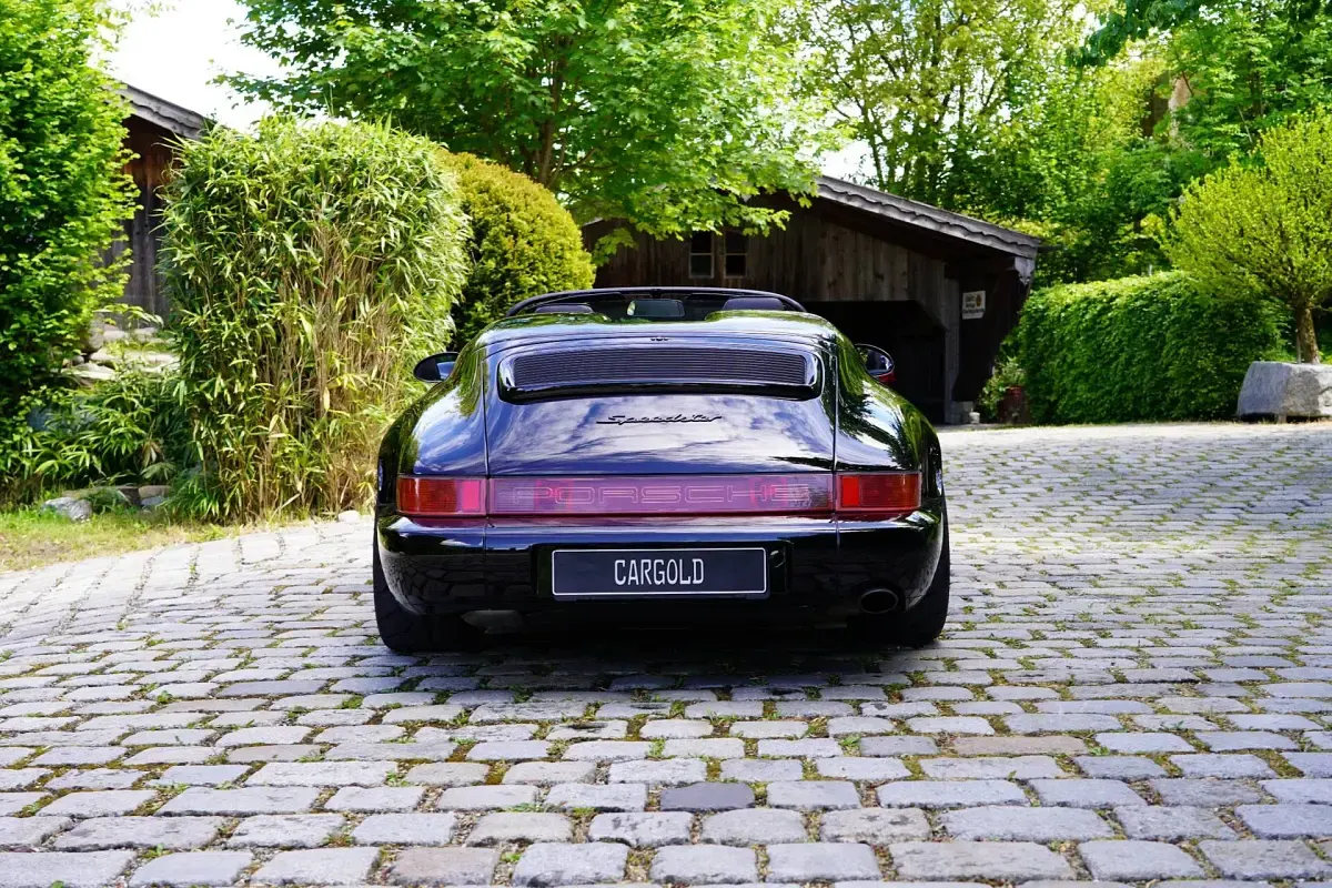 Usata Porsche 911 Speedster 250 CV (183 kW) 1993 Nero Cabrio