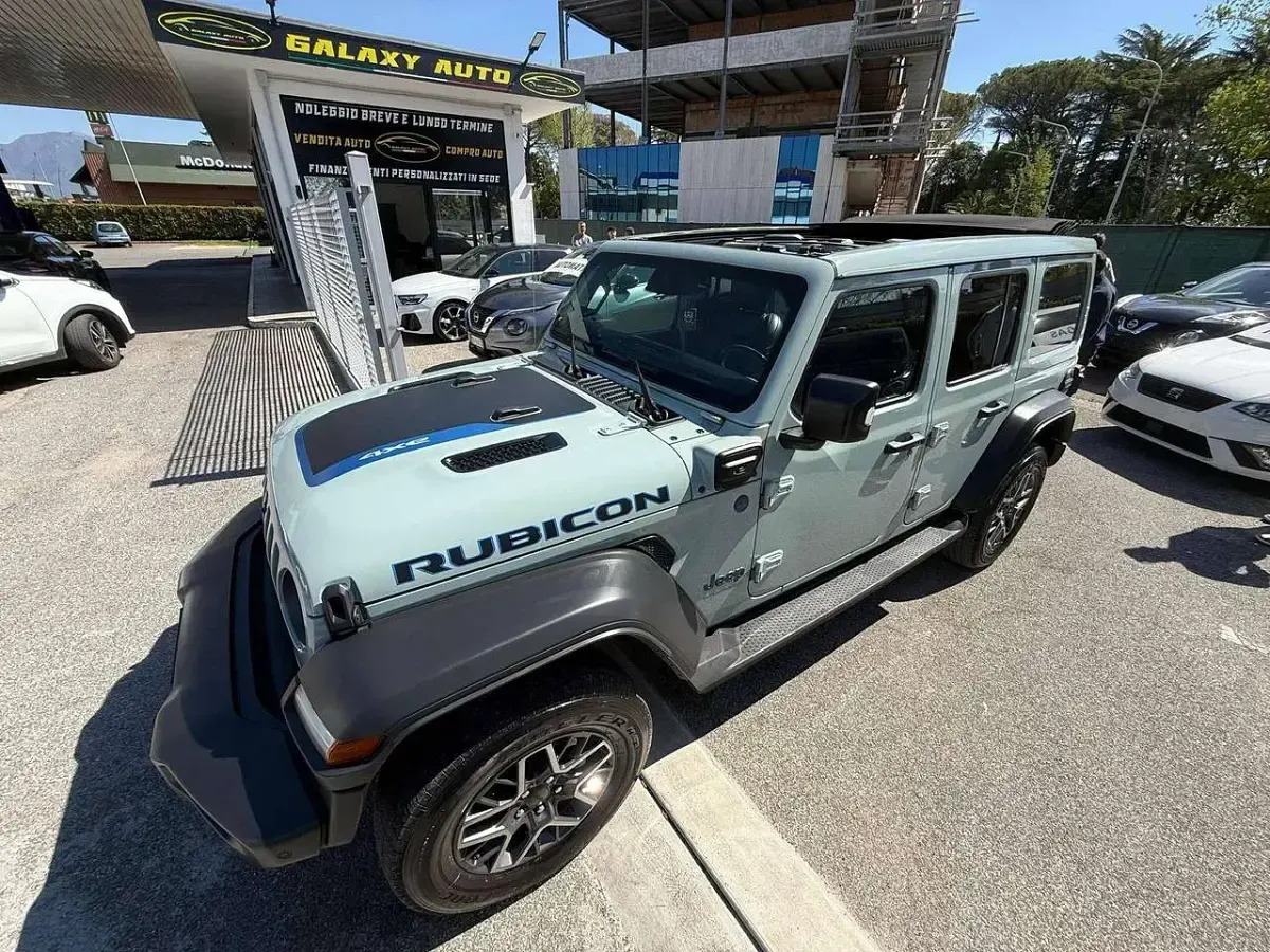 Usata Jeep Wrangler Rubicon 272 CV (200 kW) 2024 Blu/azzurro SUV