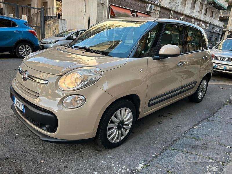 Usata Fiat 500L Pop Star 86 CV (63 kW) 2014 Beige Monovolume