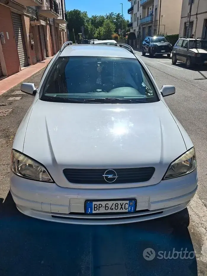 Usata Opel Astra 75 CV (55 kW) 2001 Bianco Station wagon