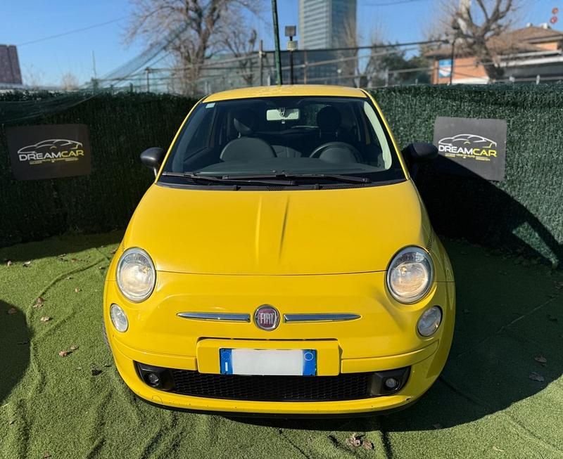 Usata Fiat 500 74 CV (54 kW) 2009 Giallo Cabrio