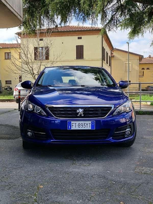 Usata Peugeot 308 SW Business-Line 131 CV (96 kW) 2019 Blu/azzurro Station wagon